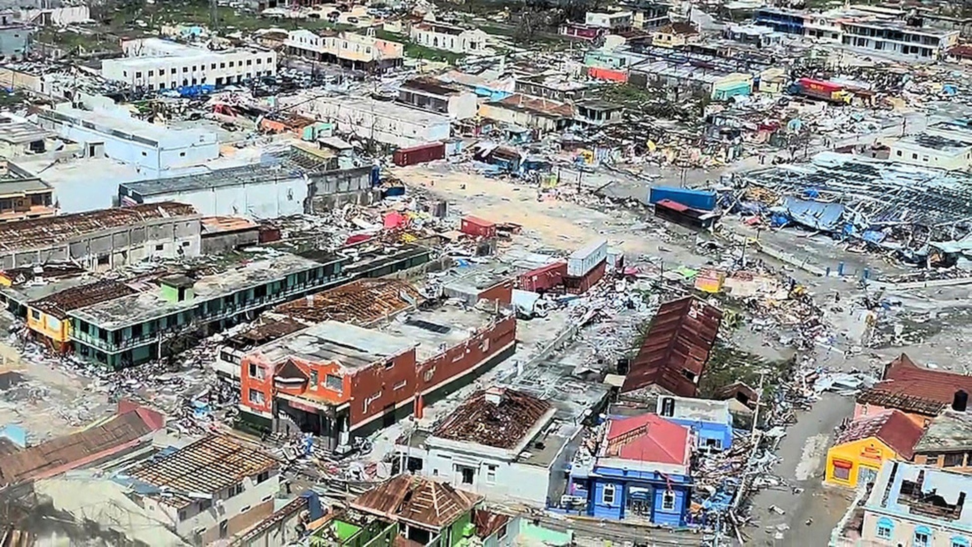 Fig. 1. Category 5 Hurricane Melissa damage in Jamaica (July 2025).