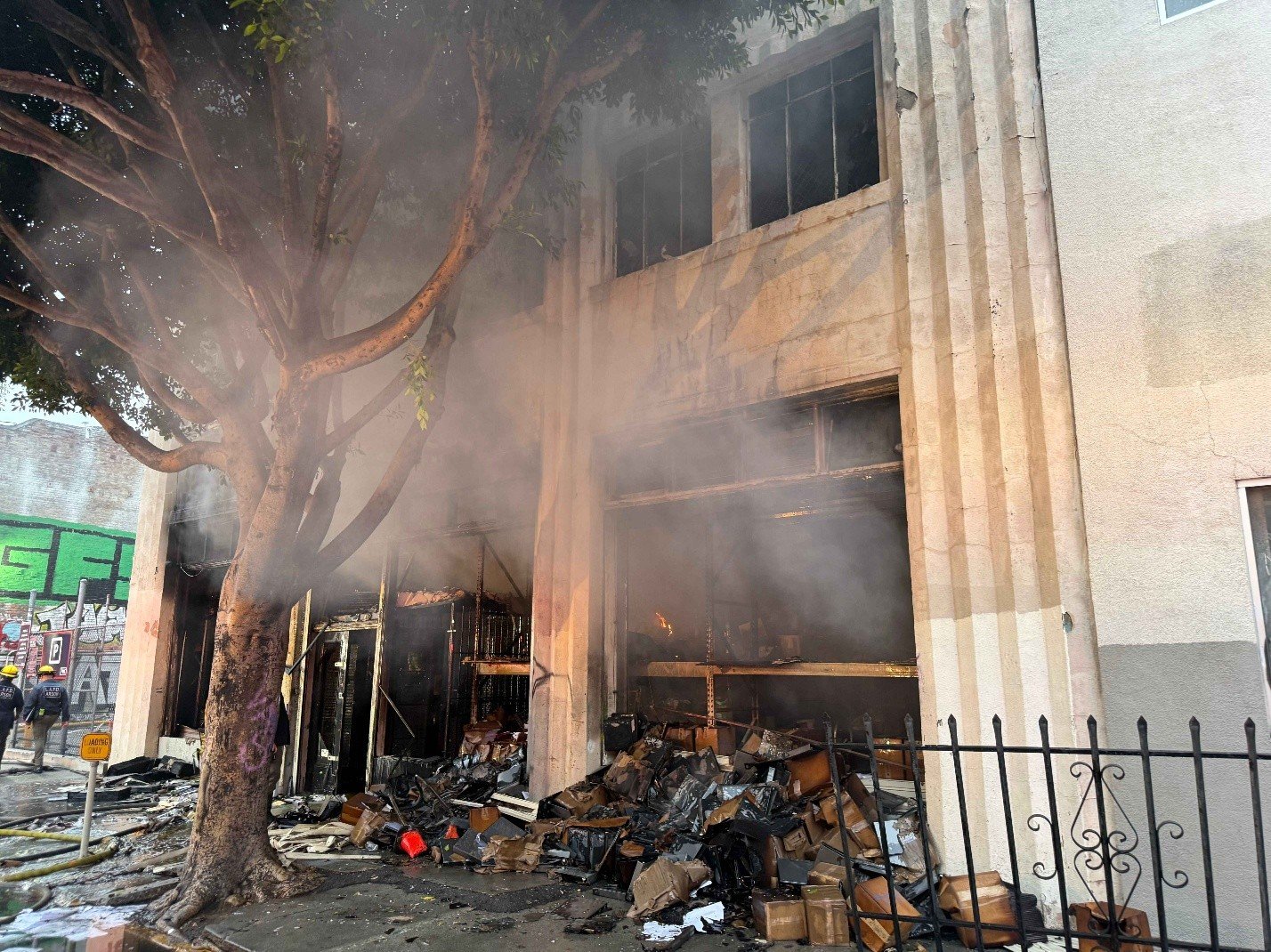 Urban commercial fire risk