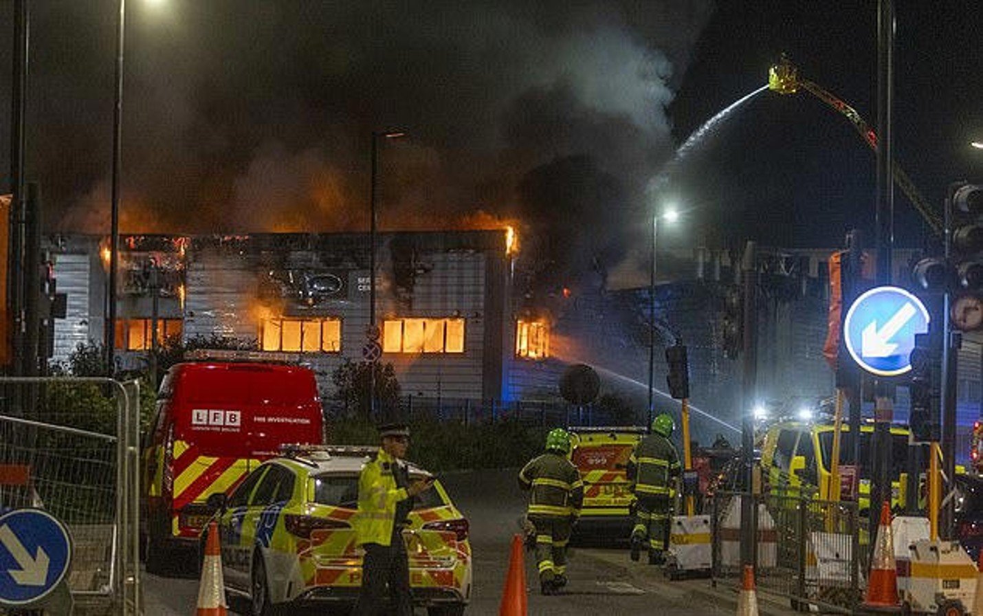 vehicle maintenance warehouse fire risk