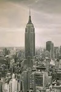 Exterior view of the Empire State Building